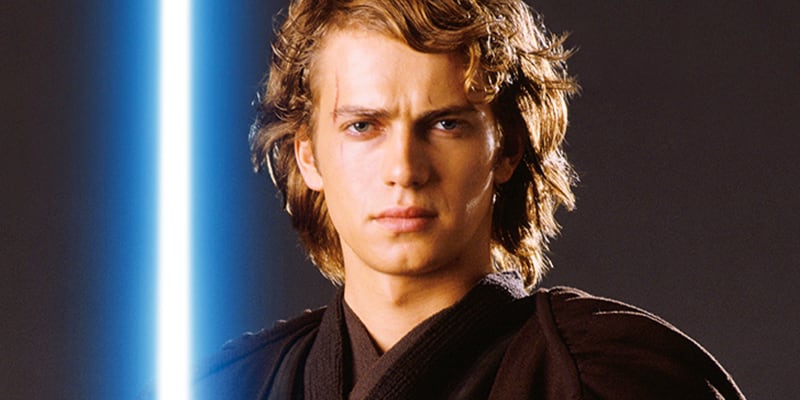 Hayden Christensen jako Anakin Skywalker