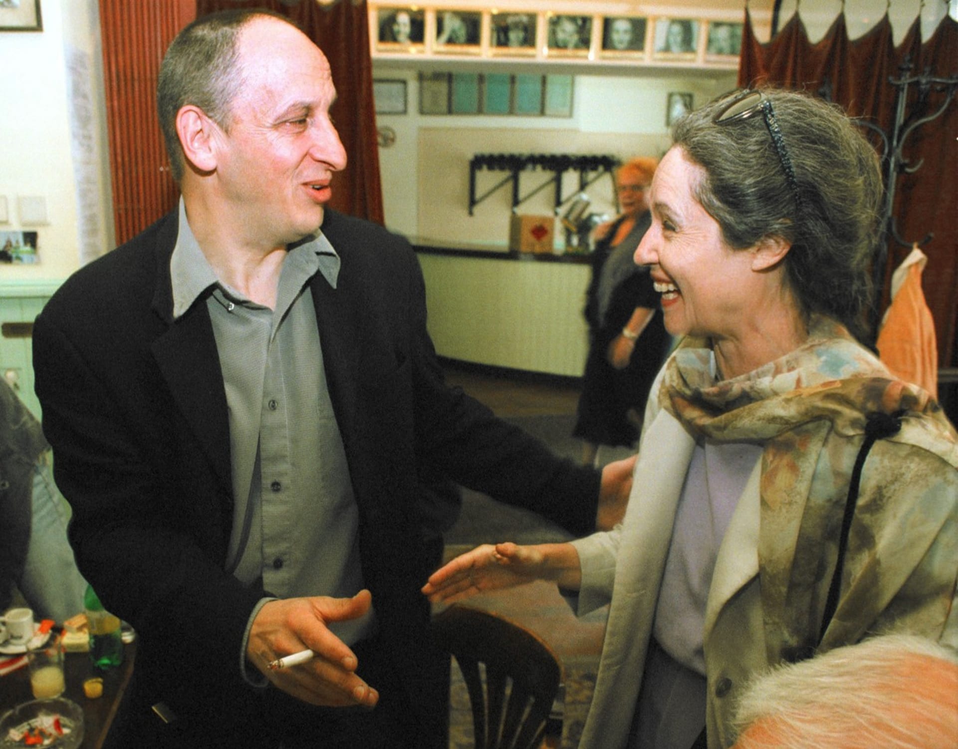 Táňa Fischerová s hercem a moderátorem Janem Krausem