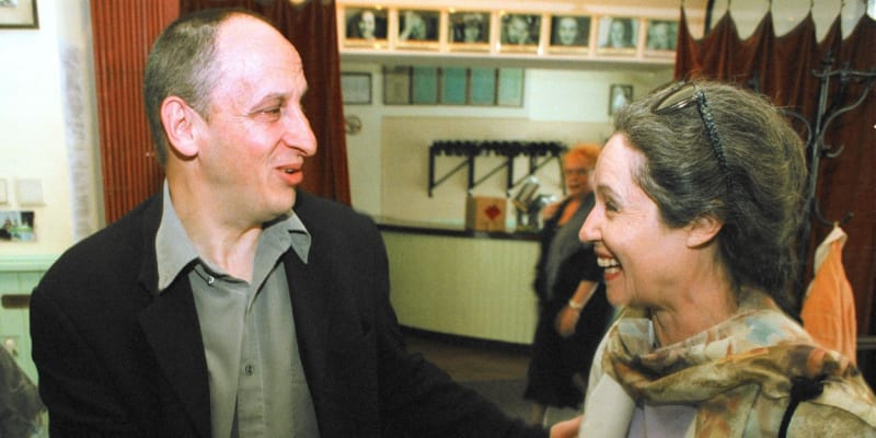 Táňa Fischerová s hercem a moderátorem Janem Krausem