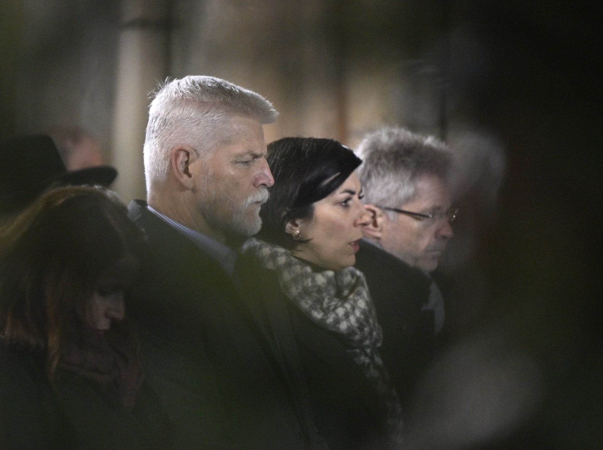 Bohoslužba za oběti čtvrteční tragédie na pražské filozofické fakultě, 23. prosince 2023, Praha