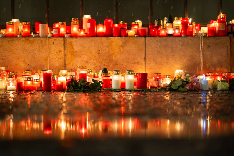 Pieta za oběti střelby na Filozofické fakultě UK