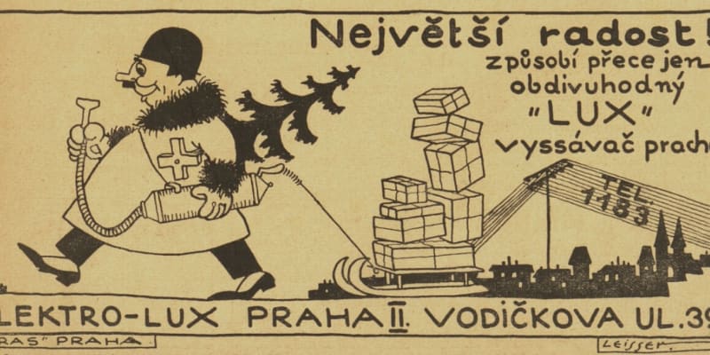 Nejlepší vánoční dárky před 100 lety, v roce 1923. Alespoň podle reklam v tehdejších novinách a časopisech.