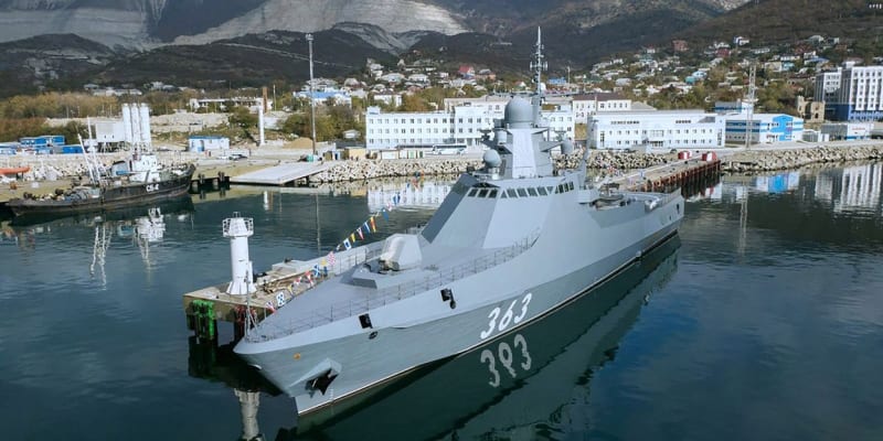 V říjnu 2023 Ukrajinci poškodili také ruskou hlídkovou loď Pavel Děržavin.