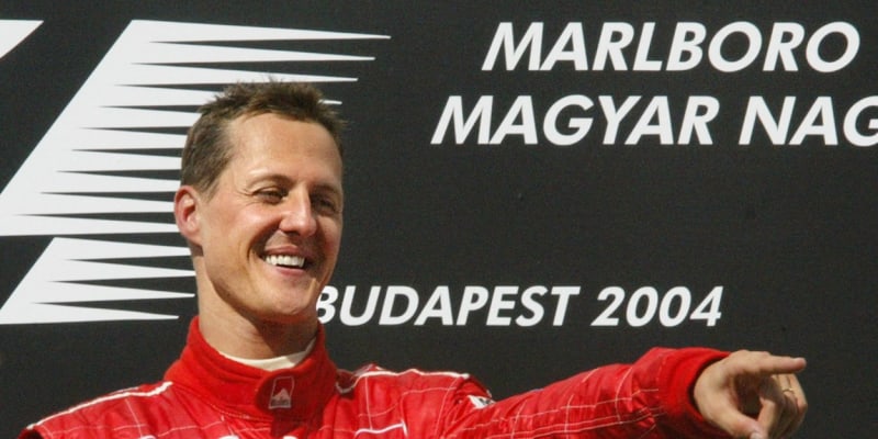 Legendární šampion Formule 1 Michael Schumacher