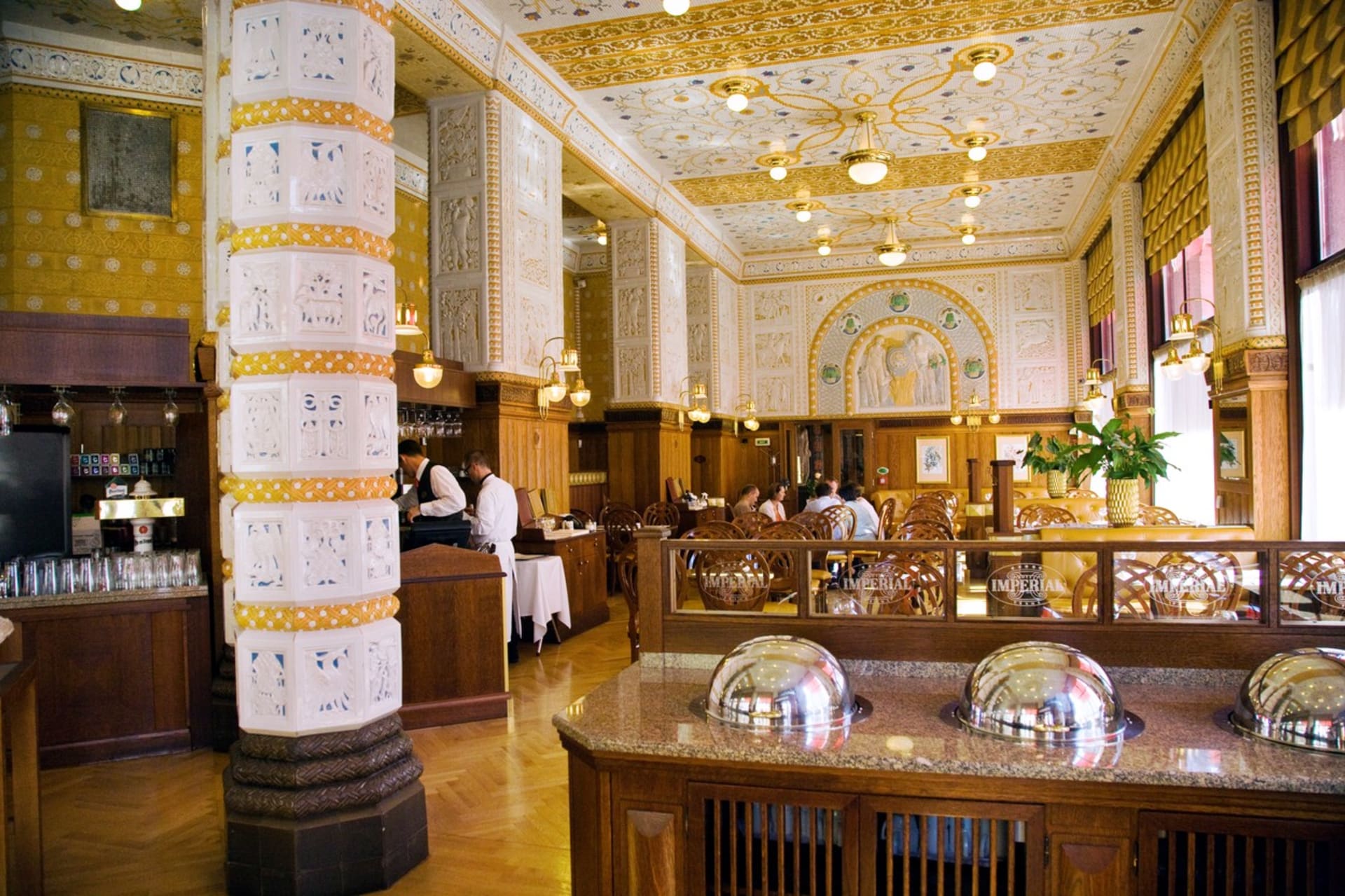 Pražská restaurace Café Imperial
