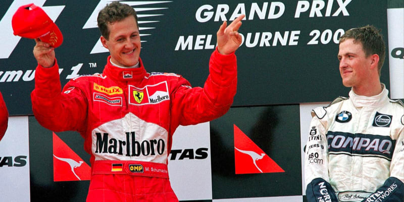 Michael Schumacher a Ralf Schumacher