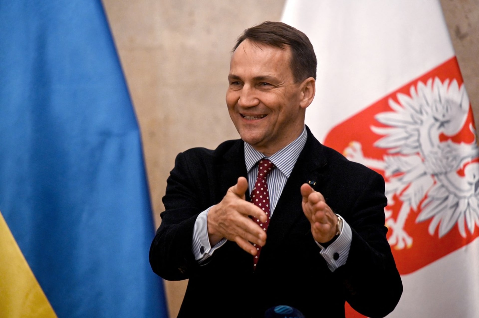  Polský ministr zahraničí Radoslaw Sikorski