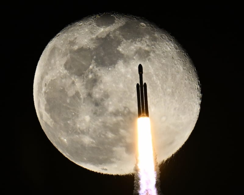 Na Floridě odstartovala raketa společnosti SpaceX.