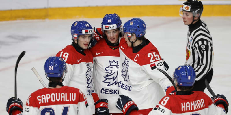Čeští hokejisté na mistrovství světa dvacítek