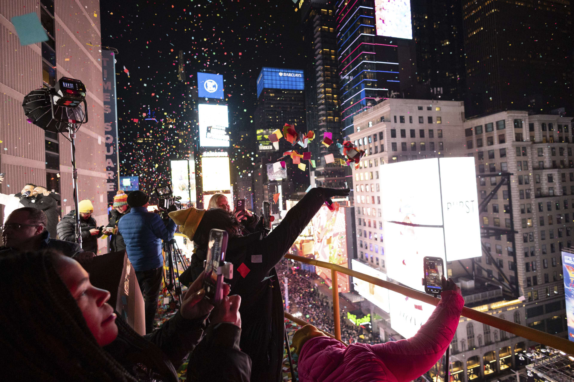Oslava Nového roku v New Yorku