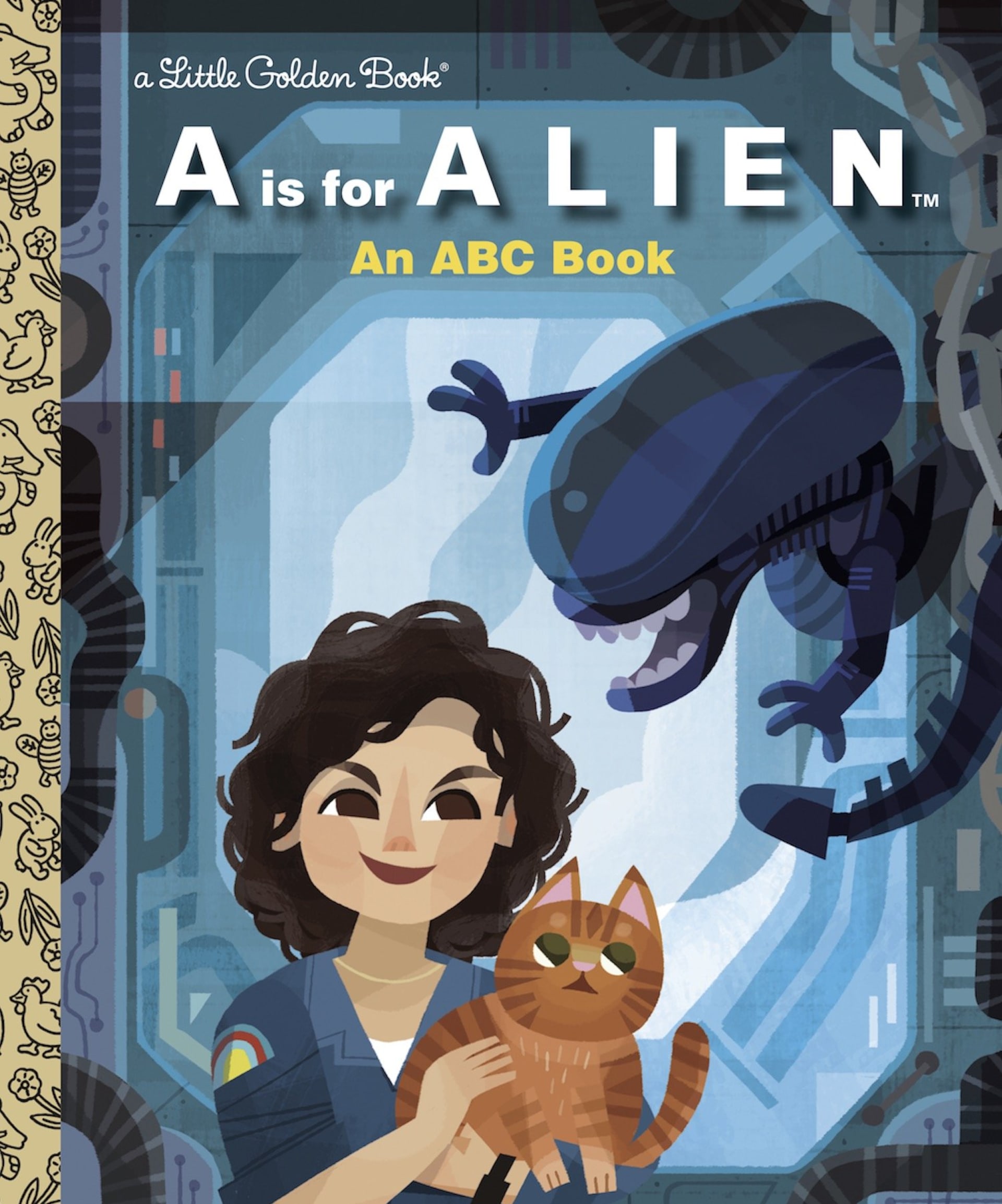 Přebal nové knihy A is for Alien
