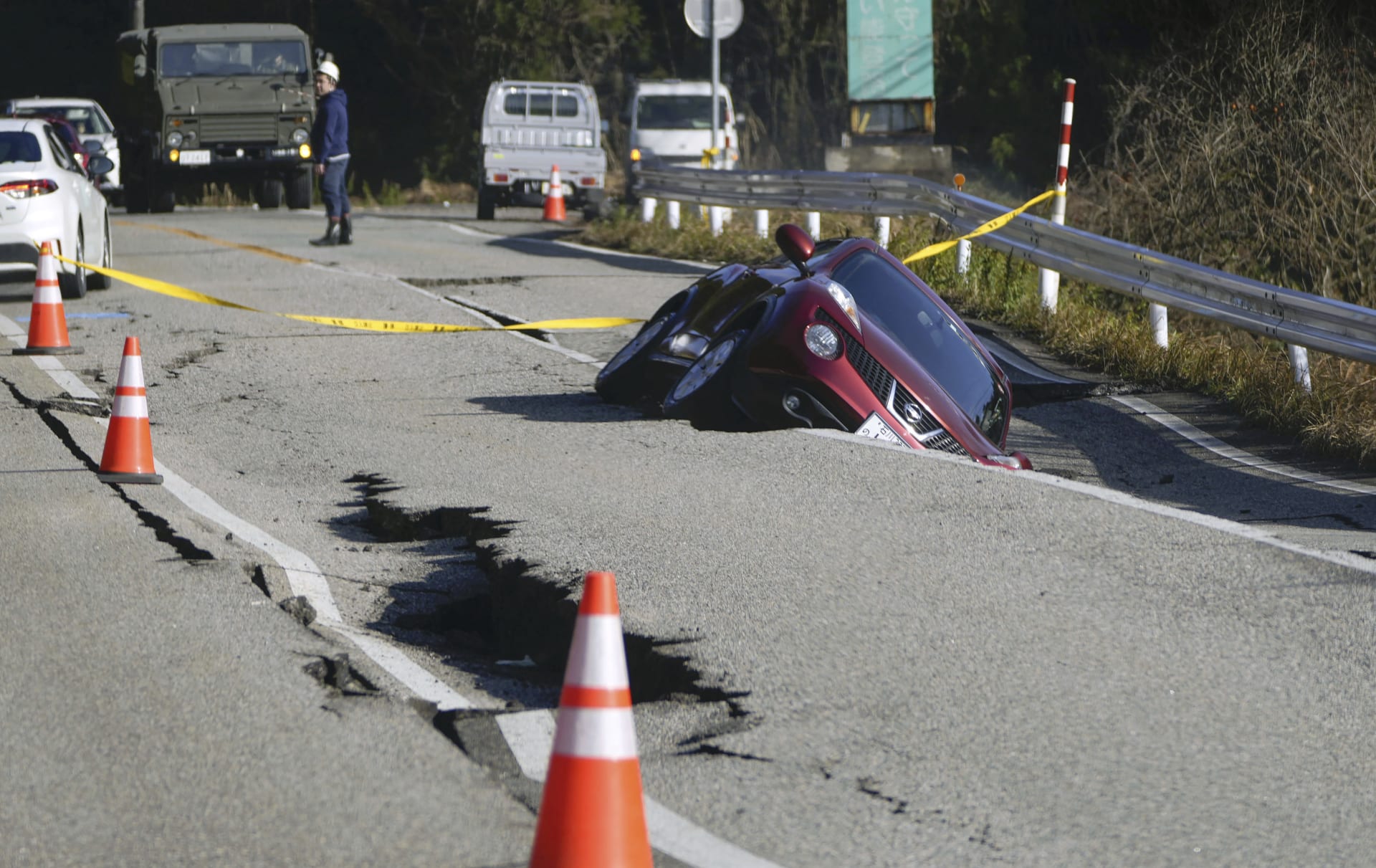Následky zemětřesení v Japonsku