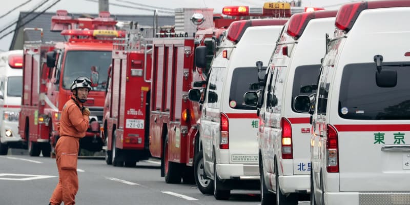 Sanitky a hasičská vozidla v Japonsku
