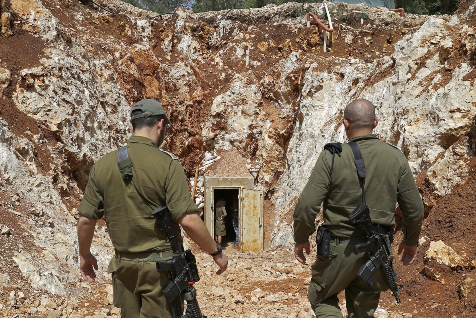 Tunely Hizballáhu, které objevila izraelská armáda.