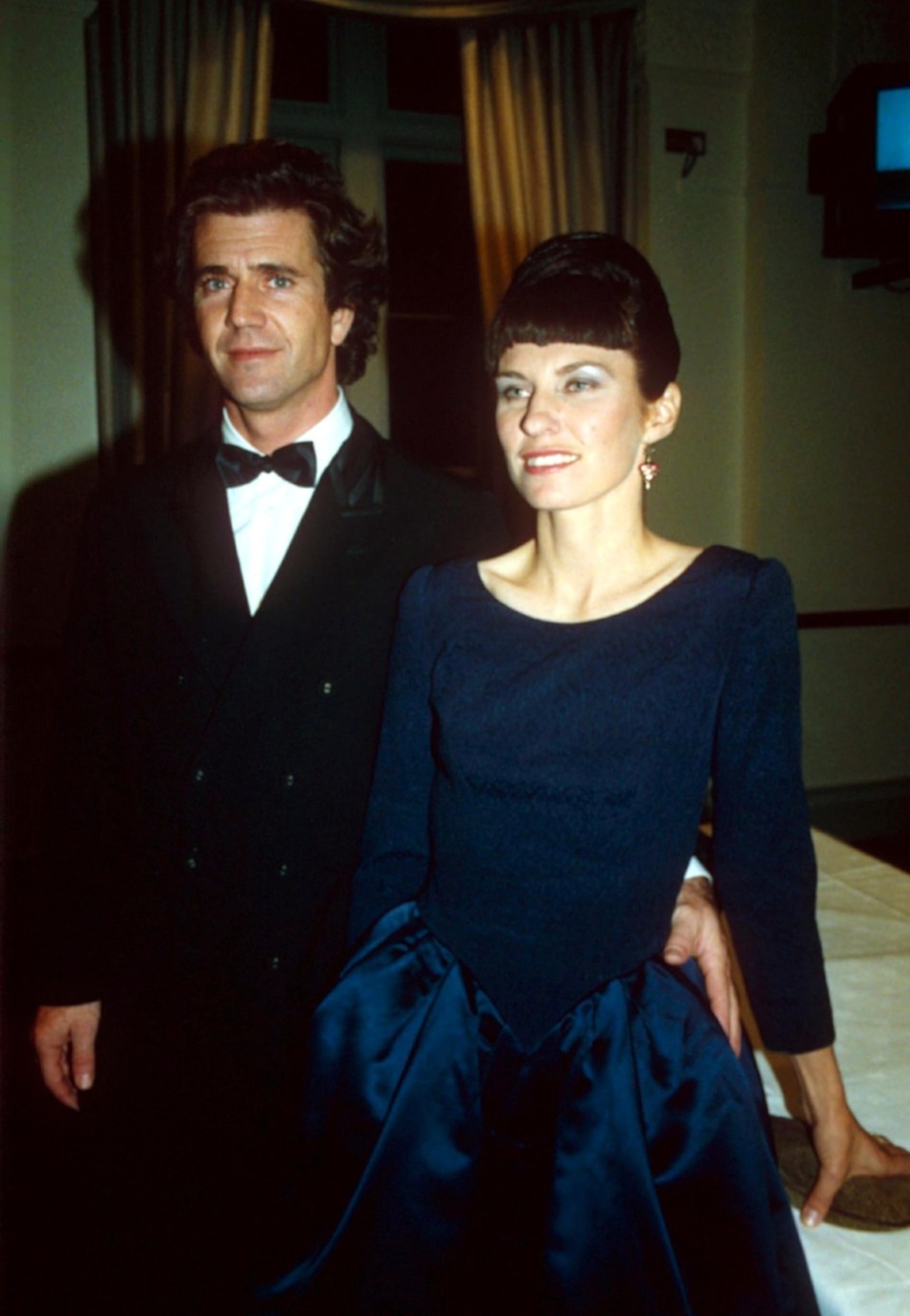Mel Gibson se svou první a zatím jedinou manželkou Robyn Moore.