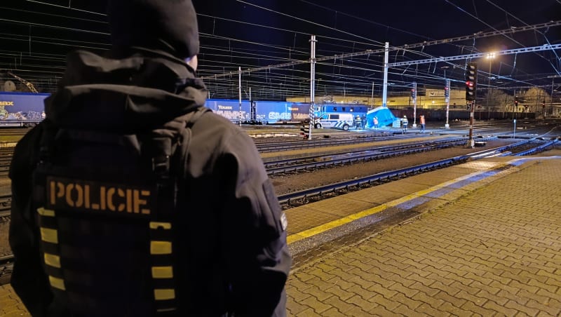 Policie zasahovala na nádraží v Hradci Králové
