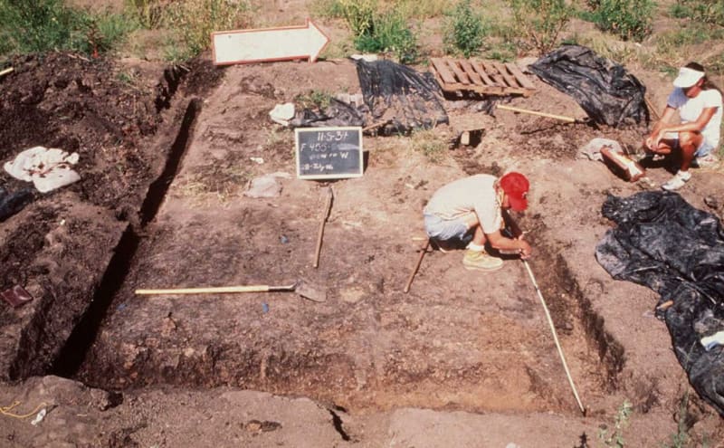 Archeologické naleziště v Cahokii