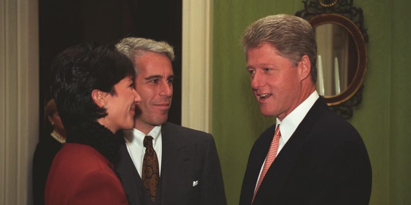 Jeffrey Epstein a Bill Clinton v roce 1993