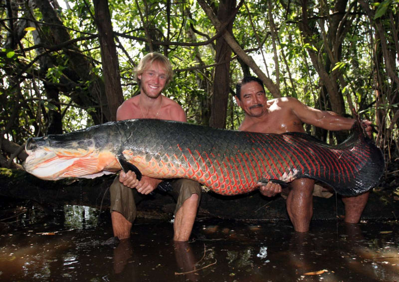 Jakub Vágner lovil ryby také v Amazonii. 