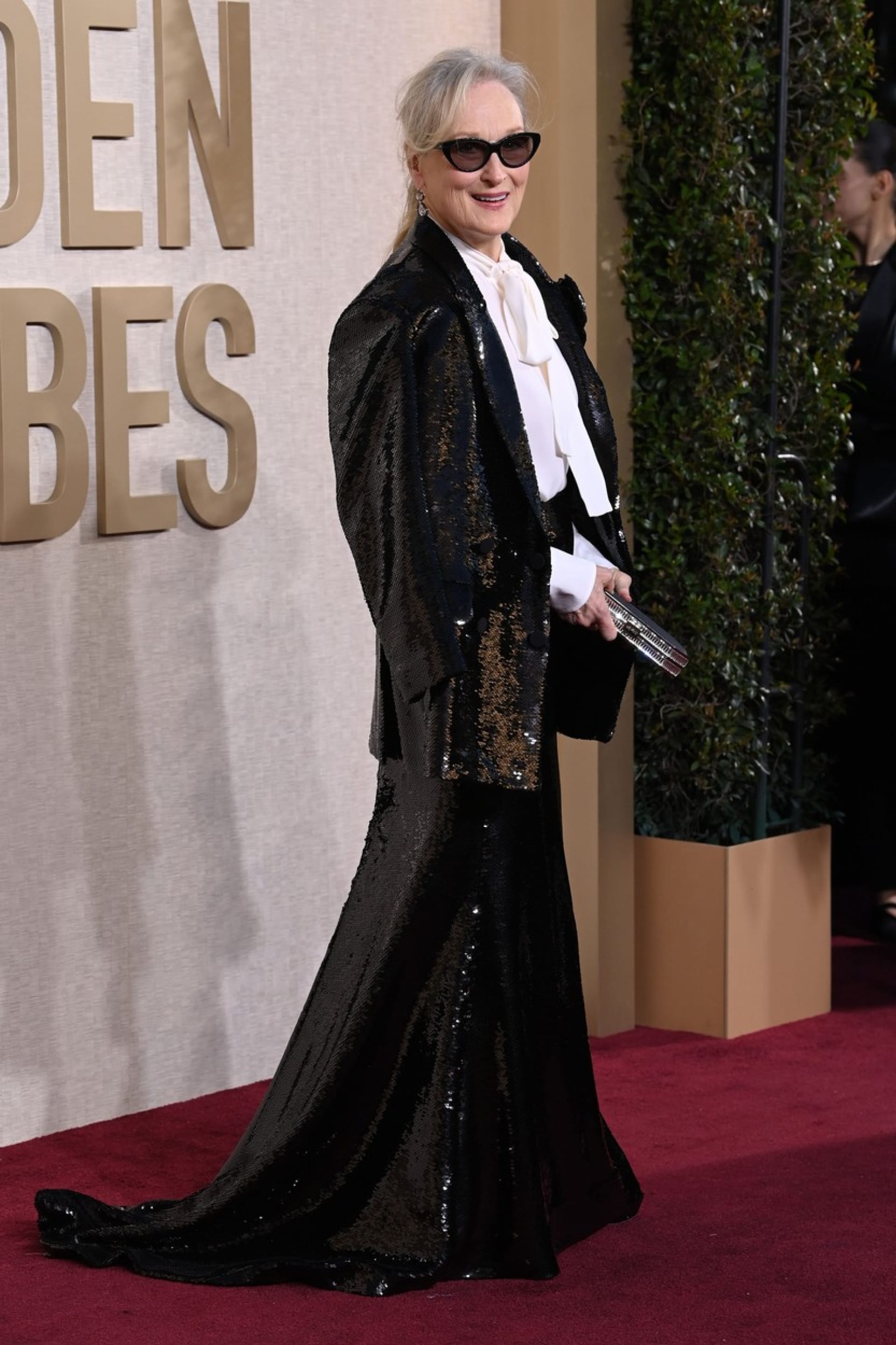 Meryl Streepová oblékla flitry.
