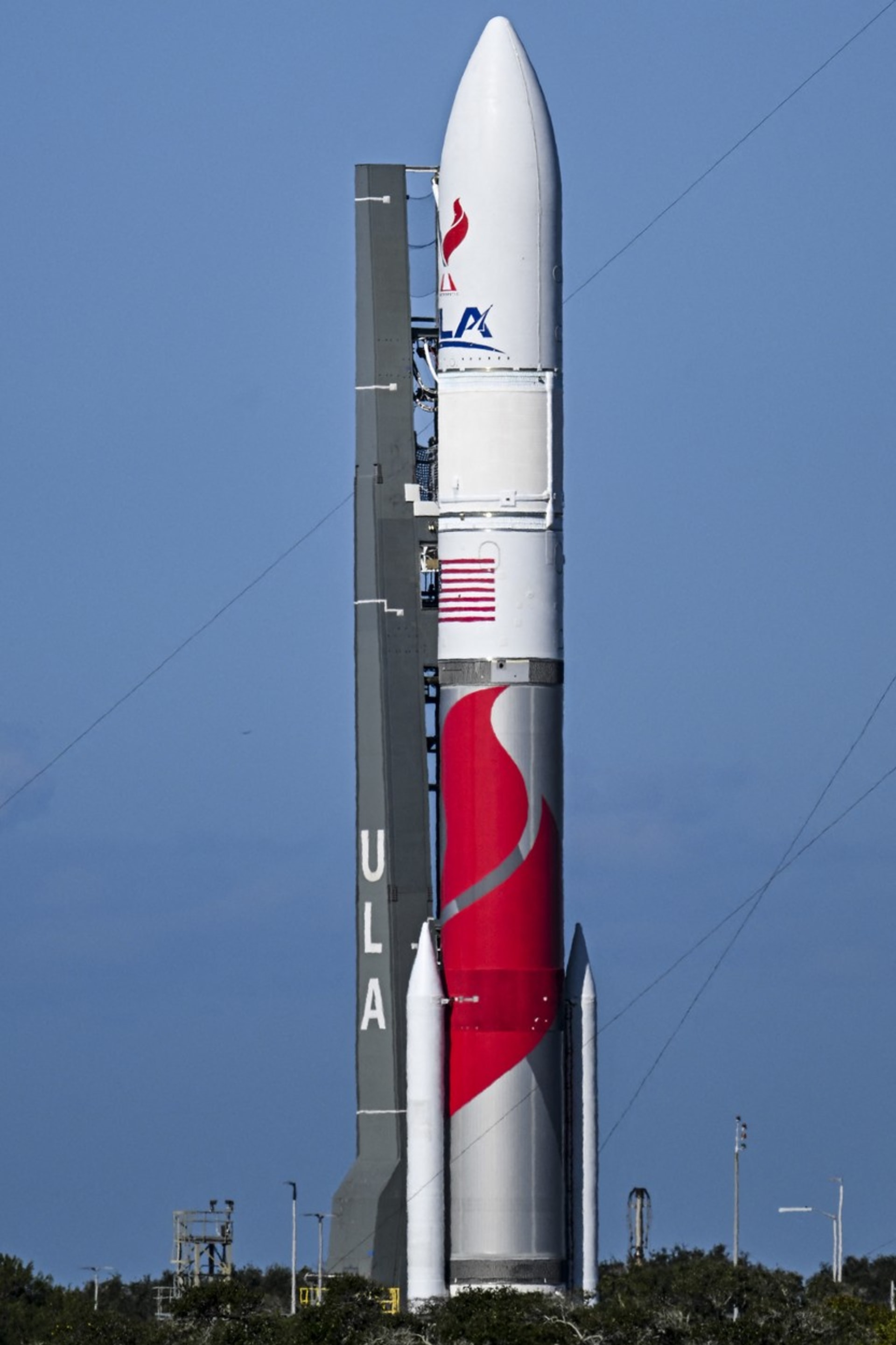 Raketa Vulcan Centaur je vysoká 61,6 metru