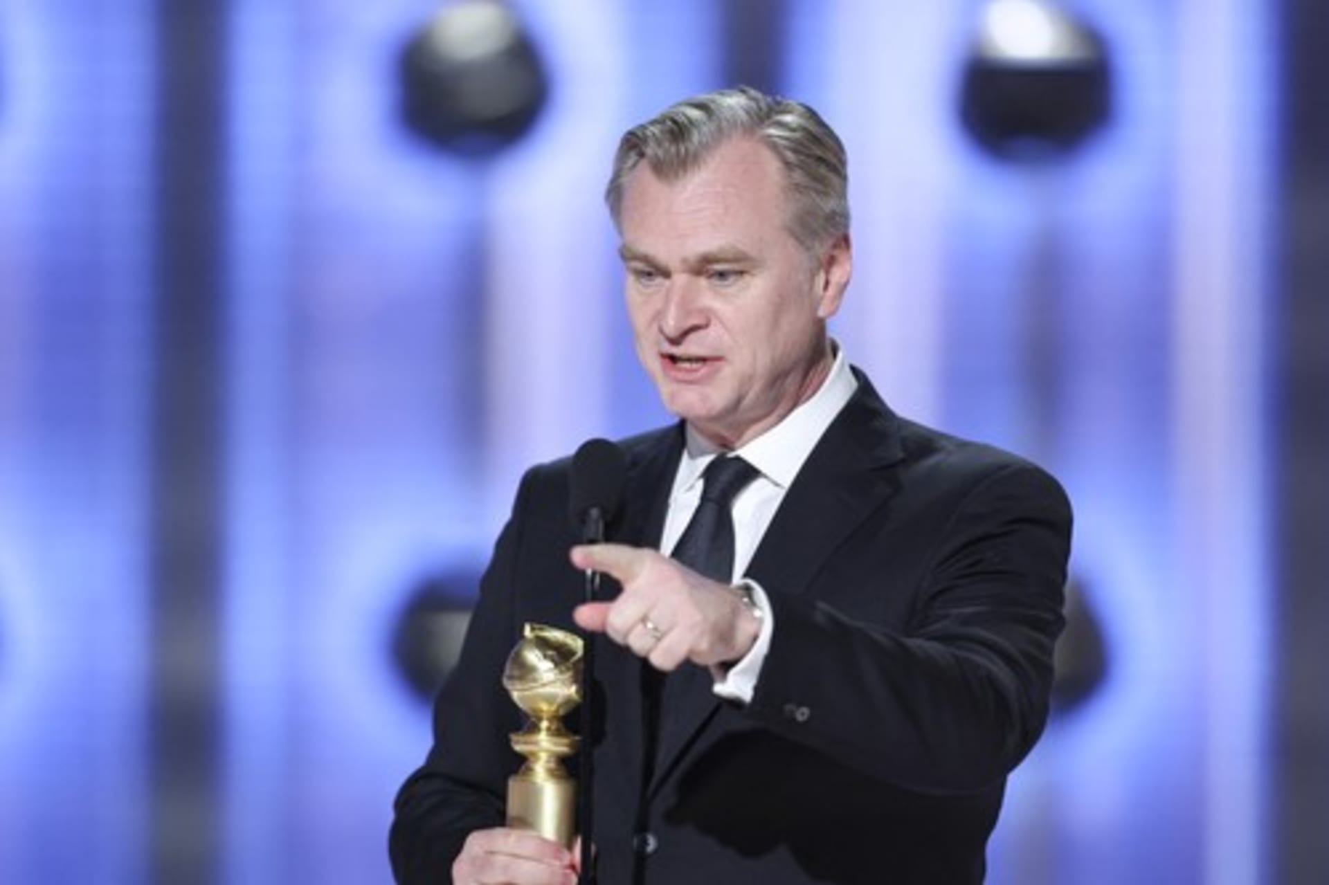 Christopher Nolan získal Zlatý glóbus za režii za film Oppenheimer (7. 1. 2024)