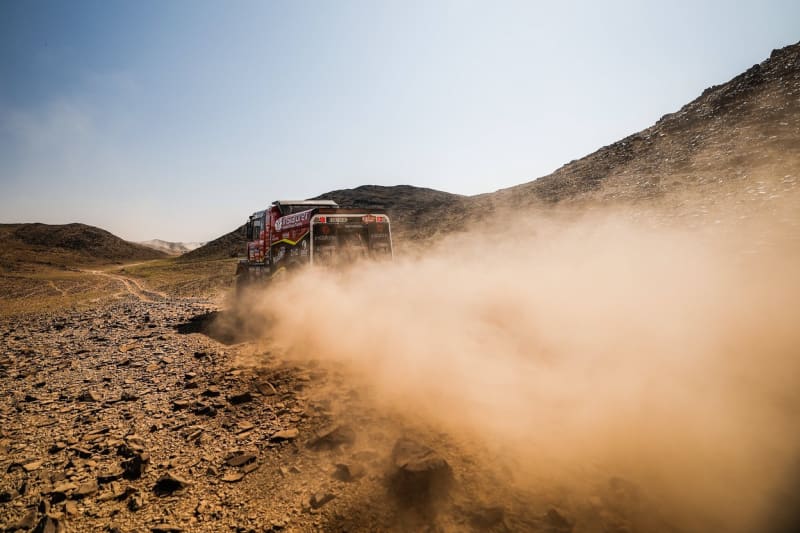 Aleš Loprais vyhrál 3. etapu Rallye Dakar a nově kraluje kategorii kamionů.