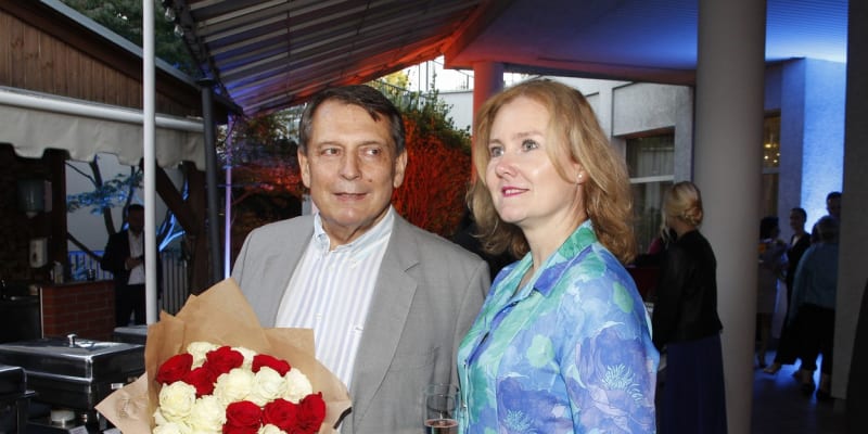 Jiří Paroubek s manželkou Gabrielou. 