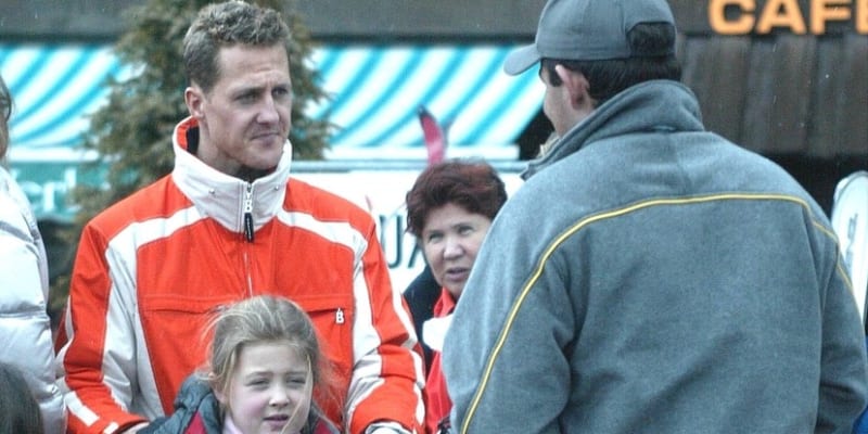 Michael Schumacher se dětem před nehodou hodně věnoval.