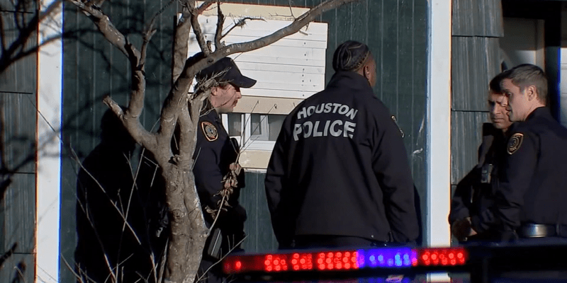 Zásah policie v domě v Houstonu