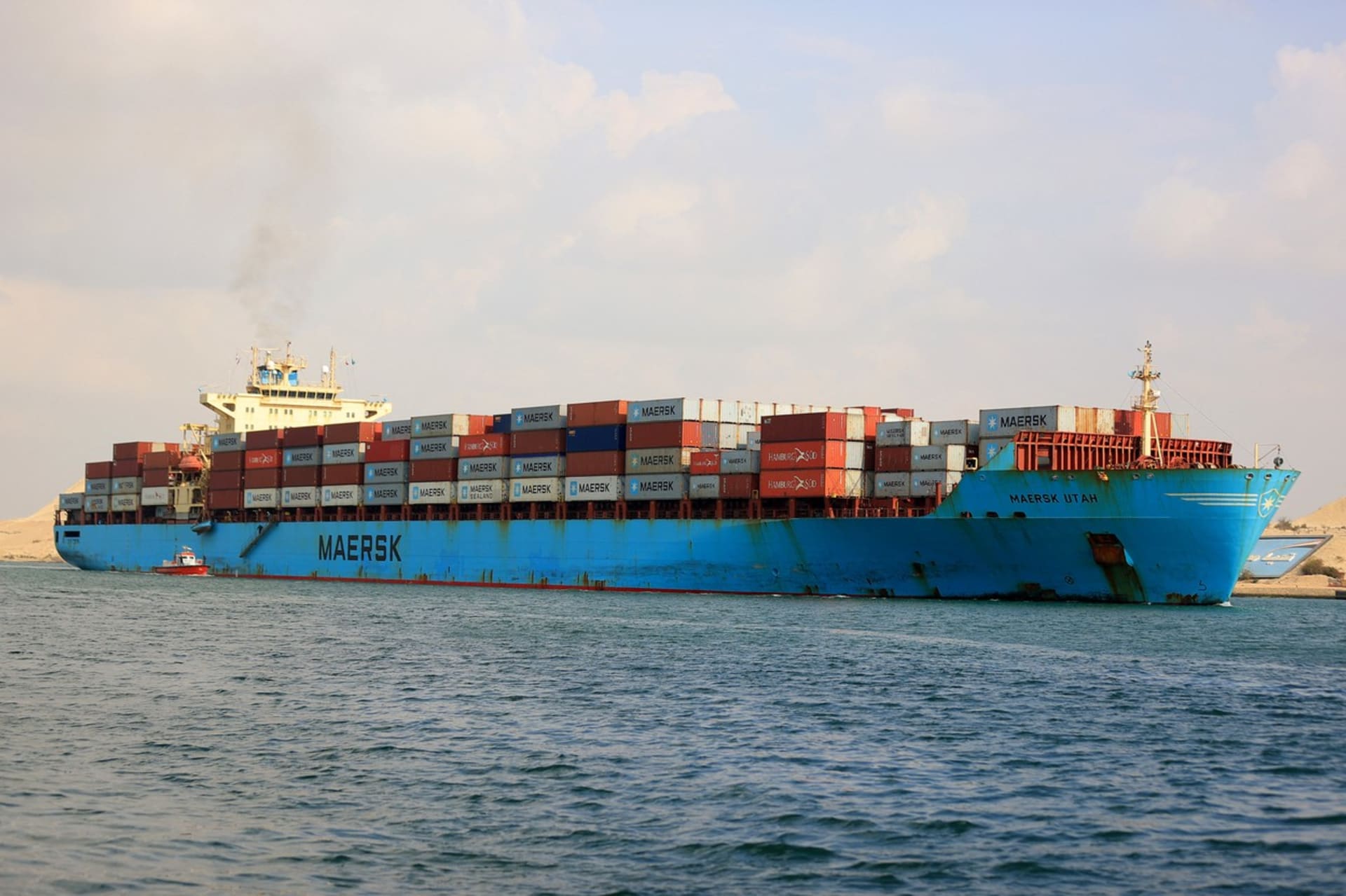 Lode od Suezu odhani i dopravce Maersk.