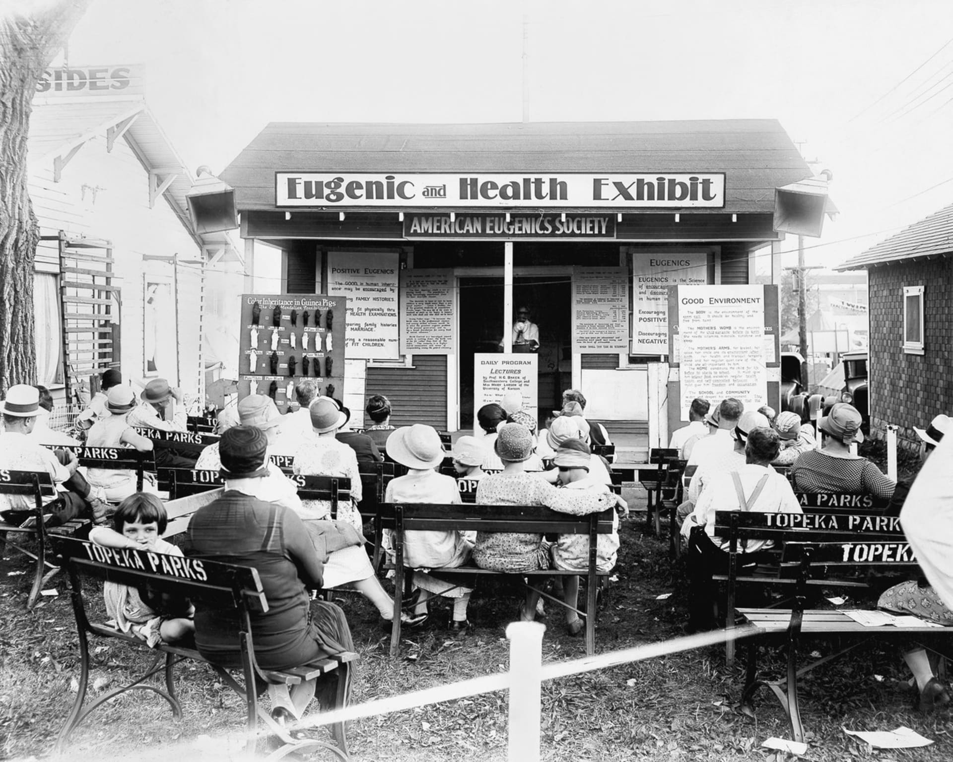 Přednáška o eugenice, USA, 1929