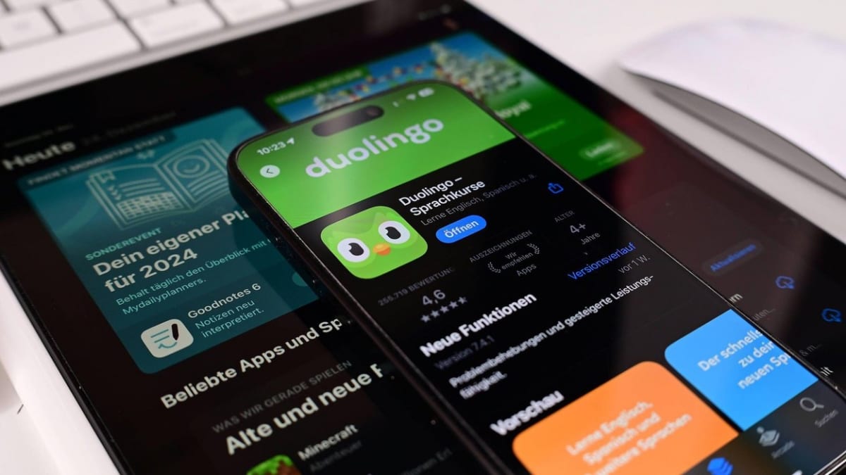 Aplikace Duolingo