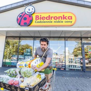 Polsko láká na levné nákupy. Ilustrační snímek prodejny řetězce Bidedronka
