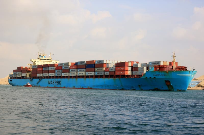 Lode od Suezu odhani i dopravce Maersk.