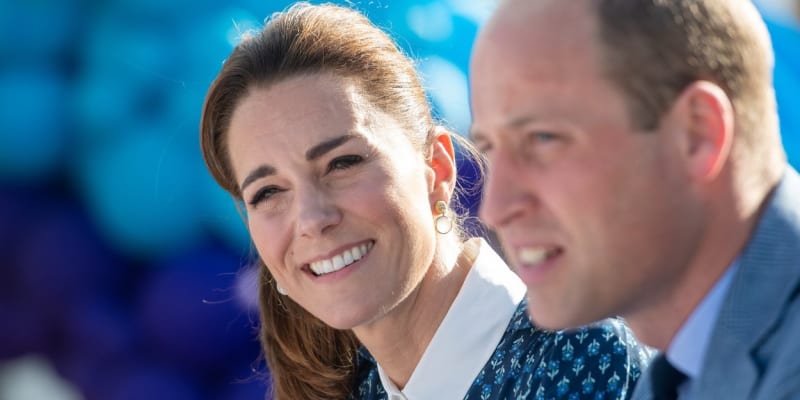 Britský princ William s manželkou Kate