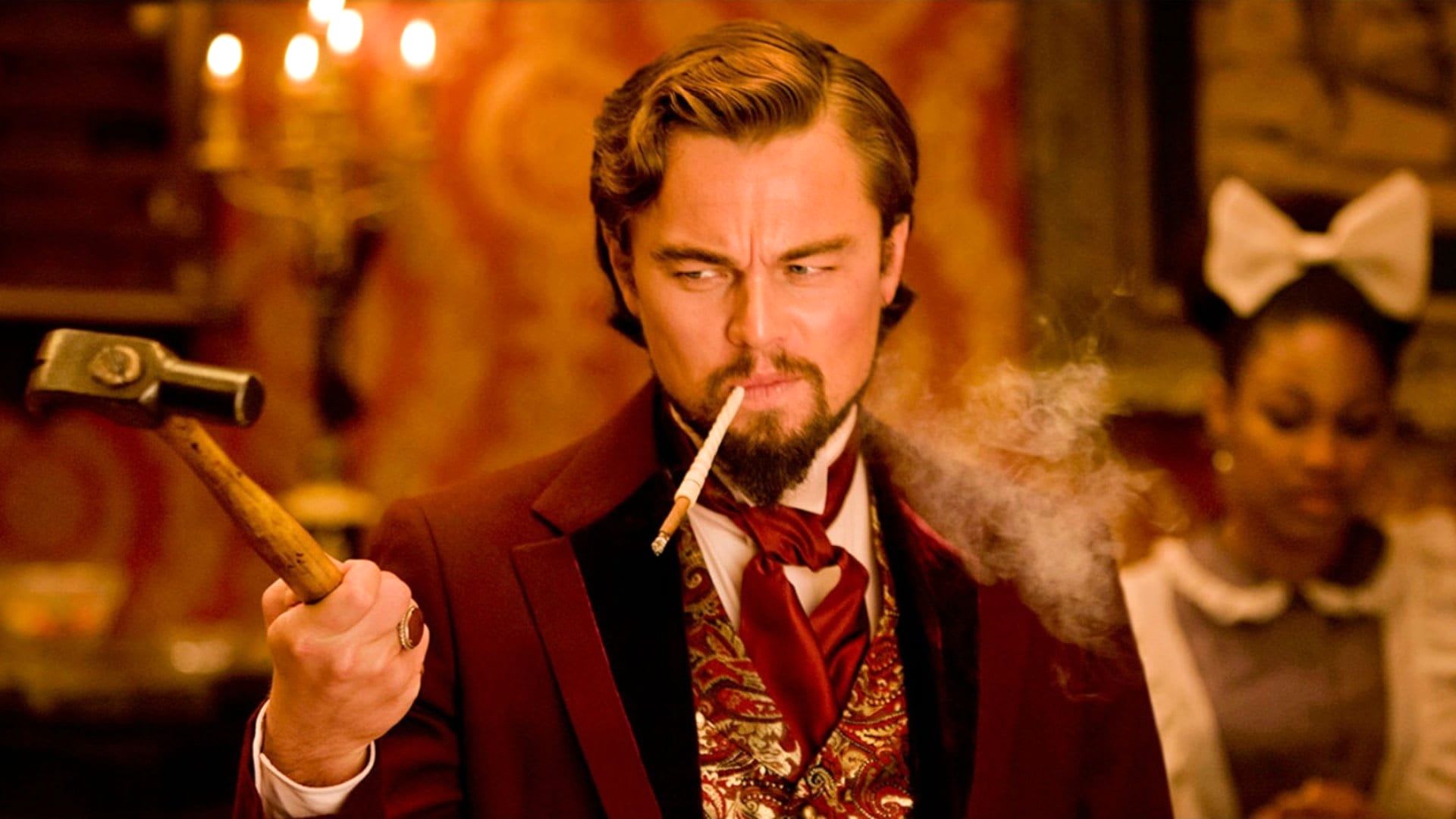 Leonardo DiCaprio ve filmu Nespoutaný Django