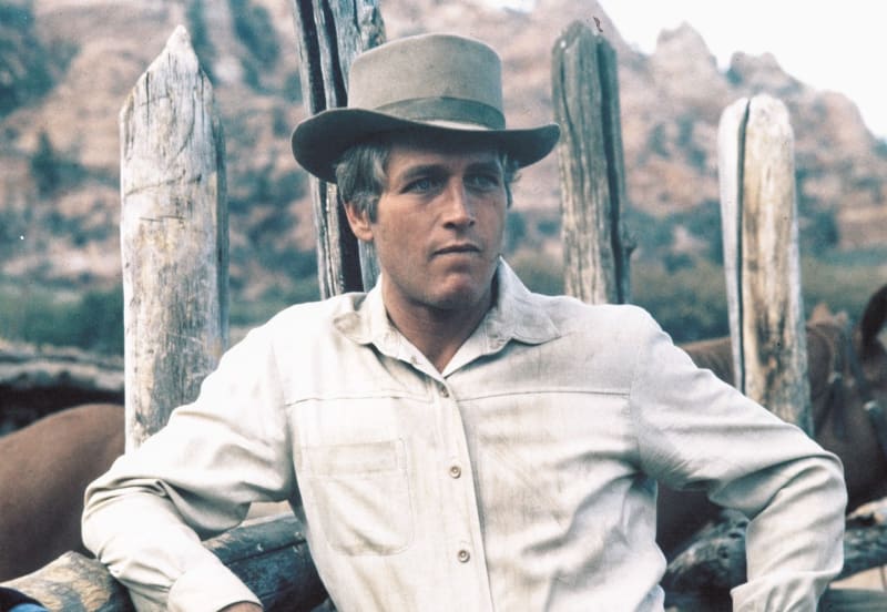 Paul Newman ve filmu Butch Cassidy And The Sundance Kid