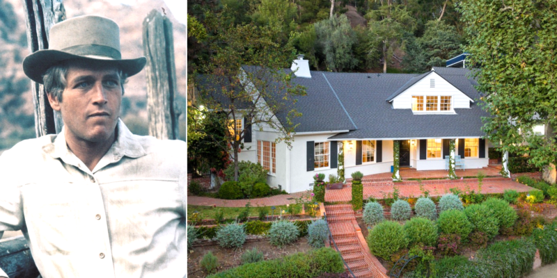 Dům, kde bydlel Paul Newman a Joanne Woodwardová v Beverly Hills