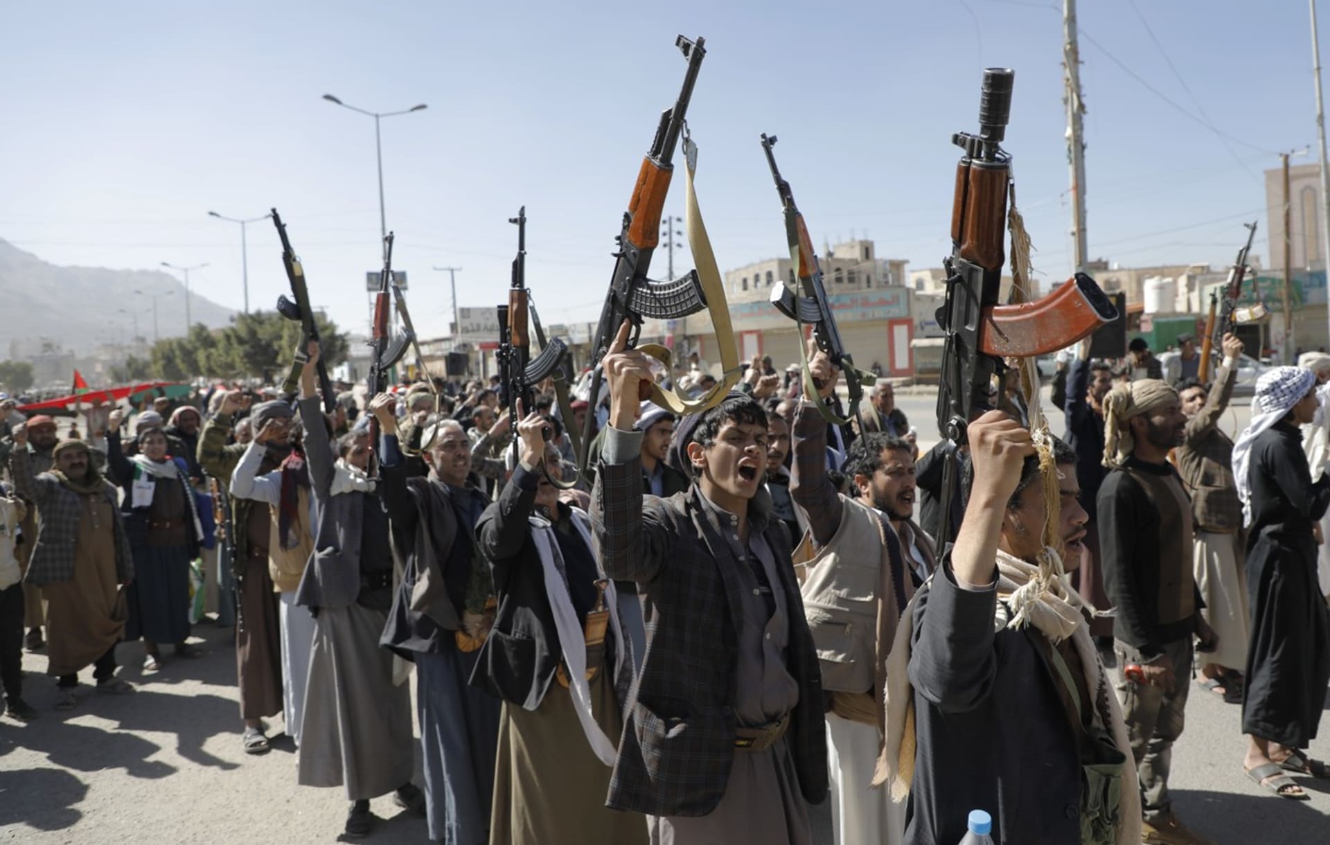 Hútíové se během občanské války zmocnili velké části Jemenu.