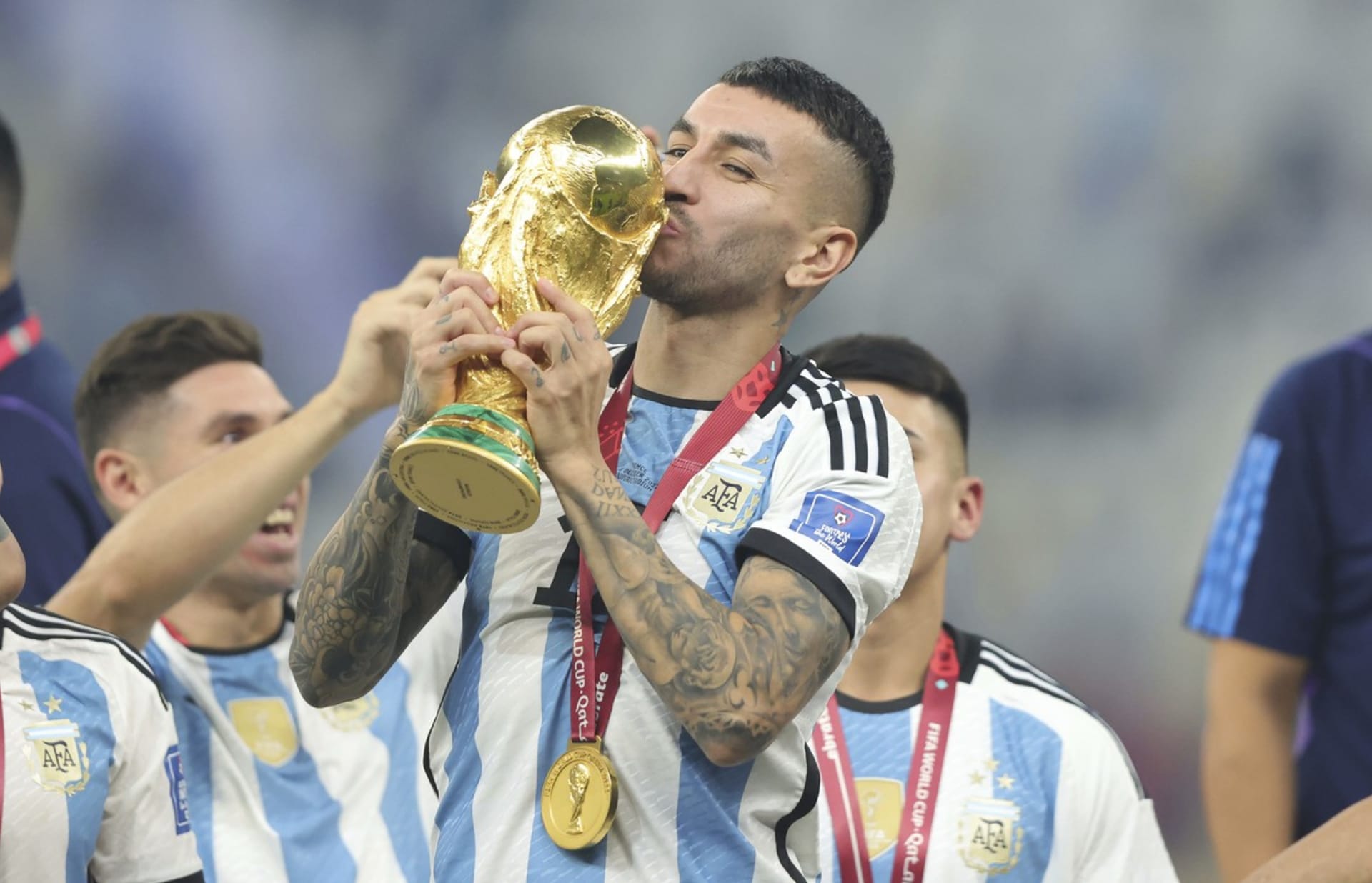 Ángel Correa vyhrál s Argentinou fotbalové mistrovství světa v Kataru v roce 2022
