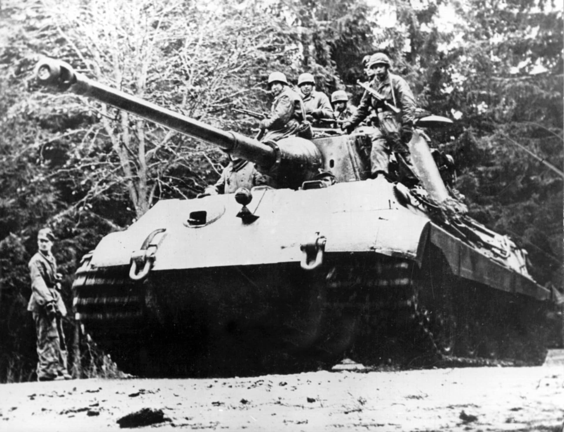 Obávaný německý střední tank Panther