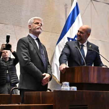 Prezident Petr Pavel v izraelském Knesetu