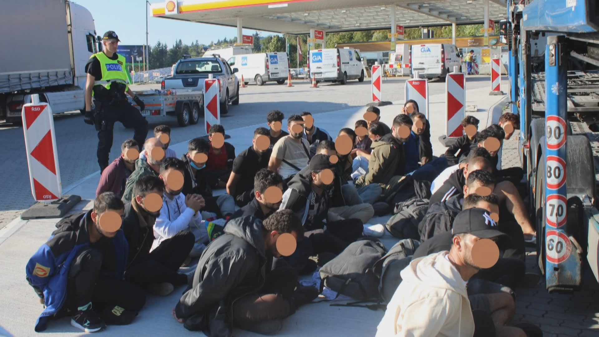 Policisté a celníci zadrželi v roce 2023 na Vysočině 458 nelegálních migrantů.
