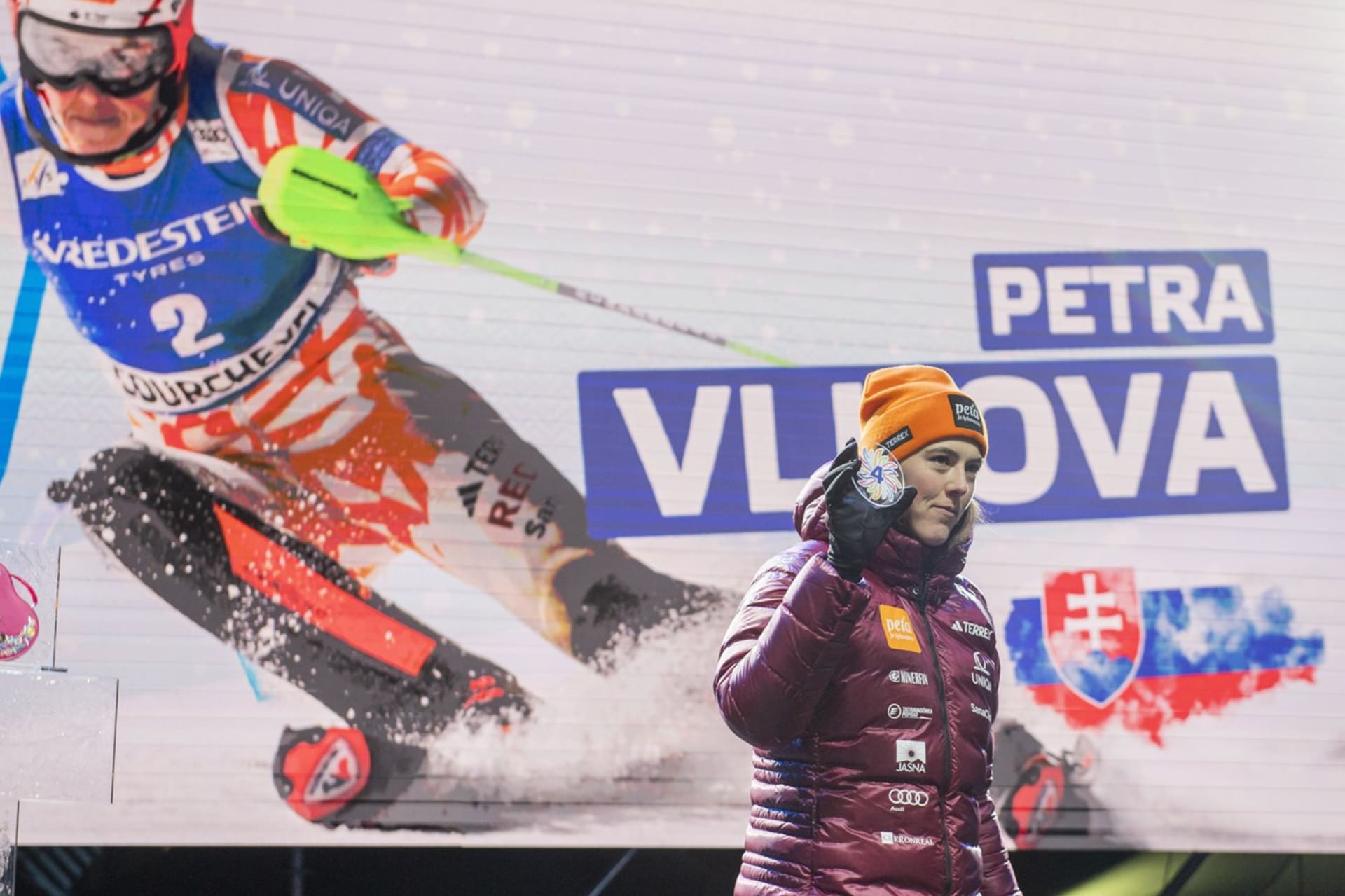Slovenská lyžařka Petra Vlhová