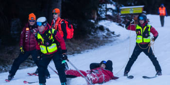 Budu bojovat, říká vážně zraněná lyžařka Vlhová. Z videa ukazujícího její hrozivý pád mrazí