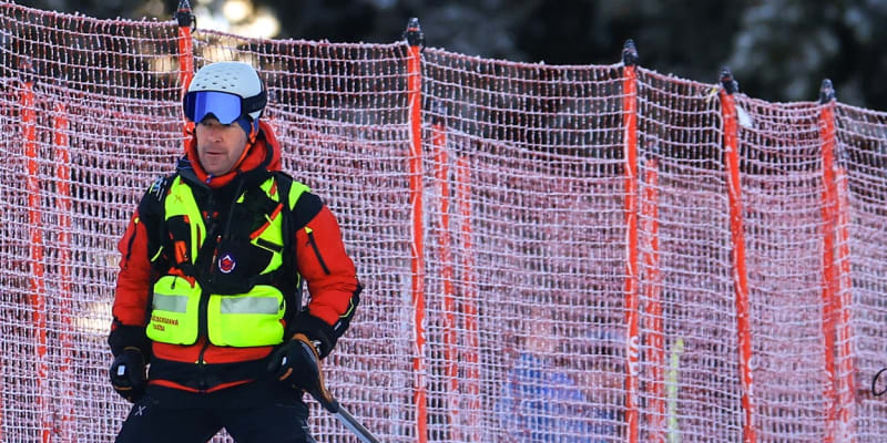 Slovenská lyžařka Petra Vlhová byla převezena do nemocnice přímo ze sjezdovky (20. 1. 2024).