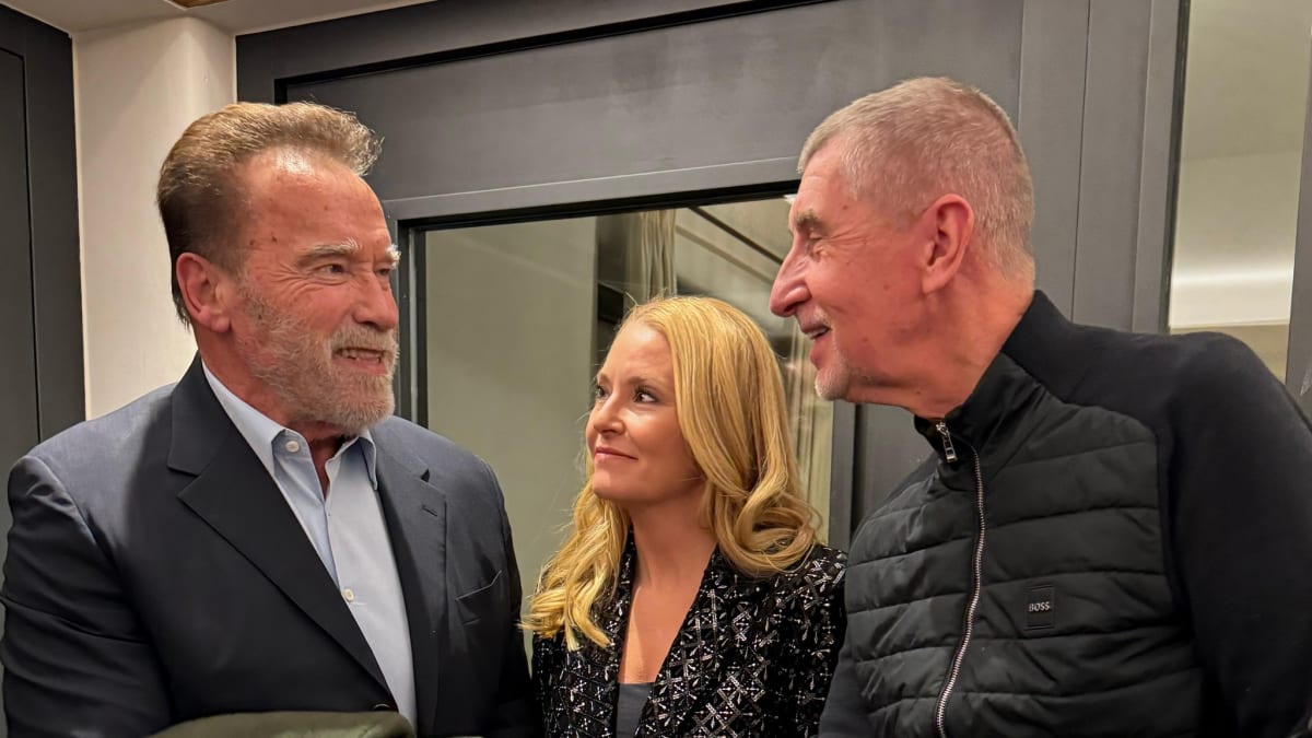 Andrej Babiš se v Rakousku setkal s Arnoldem Schwarzeneggerem.