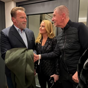 Andrej Babiš se v Rakousku setkal s Arnoldem Schwarzeneggerem.