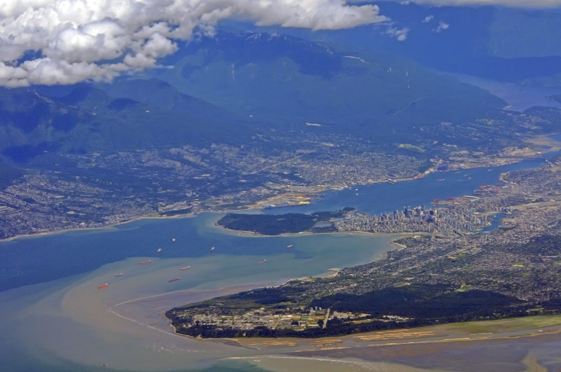 Okolo ostrova Vancouver se točí větry i mořské proudy 